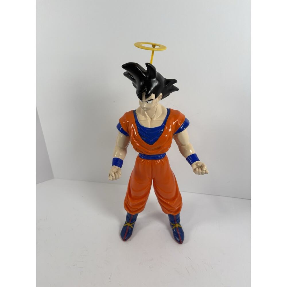 Vintage 1989 Dragon Ball Z Goku Halo Figure 16in Bird Studio Toei